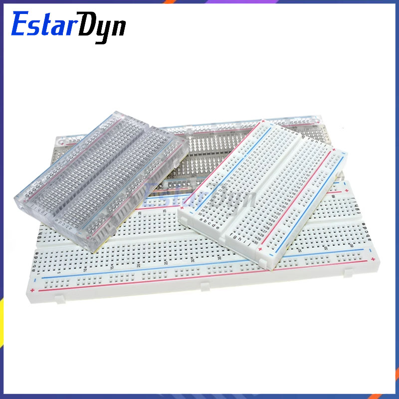 Breadboard 400 Point - Estardyn MB102 Soldeerloze Breadboard 830/400 Gaten