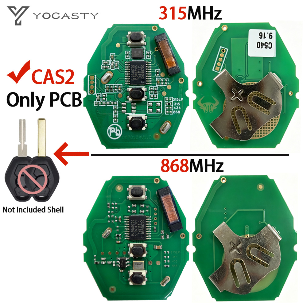 Proto Board - YOCASTY CAS2 Systeem PCB 315/868Mhz PCF7953