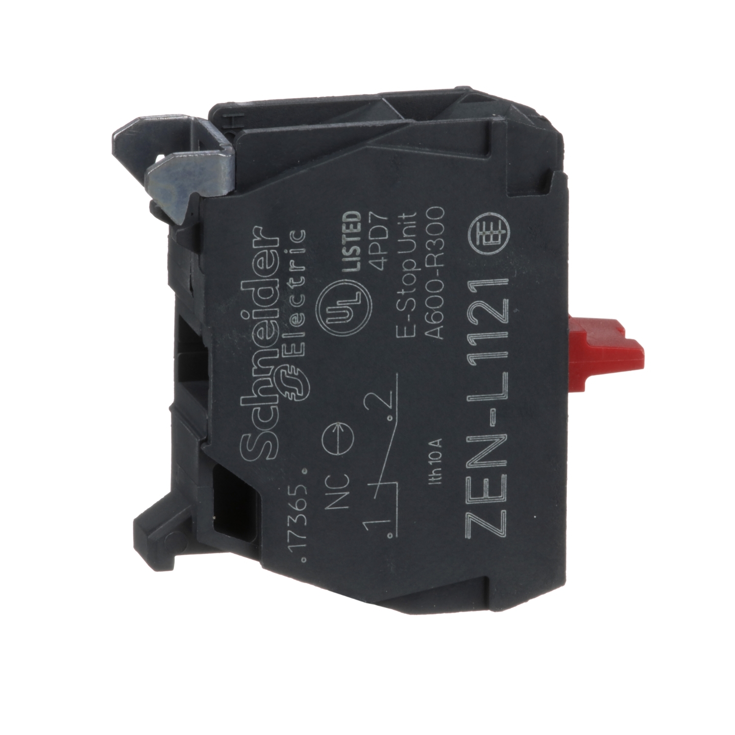 Screw Terminal Block - ZENL1121 ZEN-L1121 Enkel Contact Blok, Schroefklem
