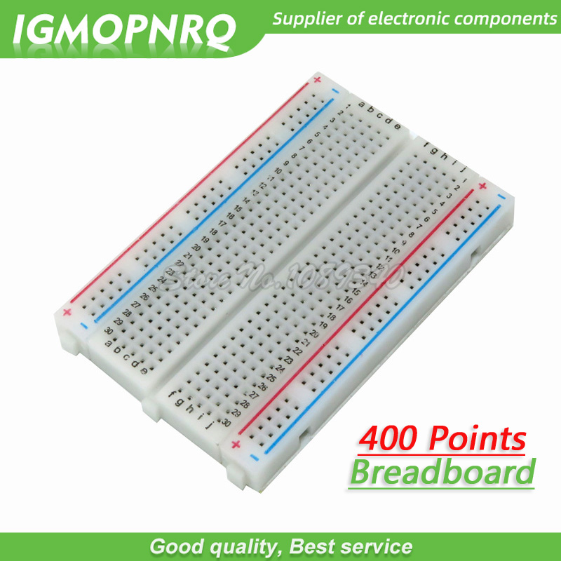 Breadboard 400 Point - 1 STKS 400 Punten Soldeerloze Broodplank