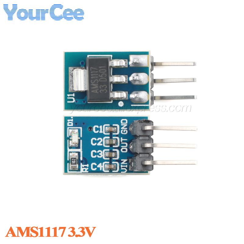 20 pcs/1 pc AMS1117 3.3 V 5 V  - Ams1117 Module recensie en prijs