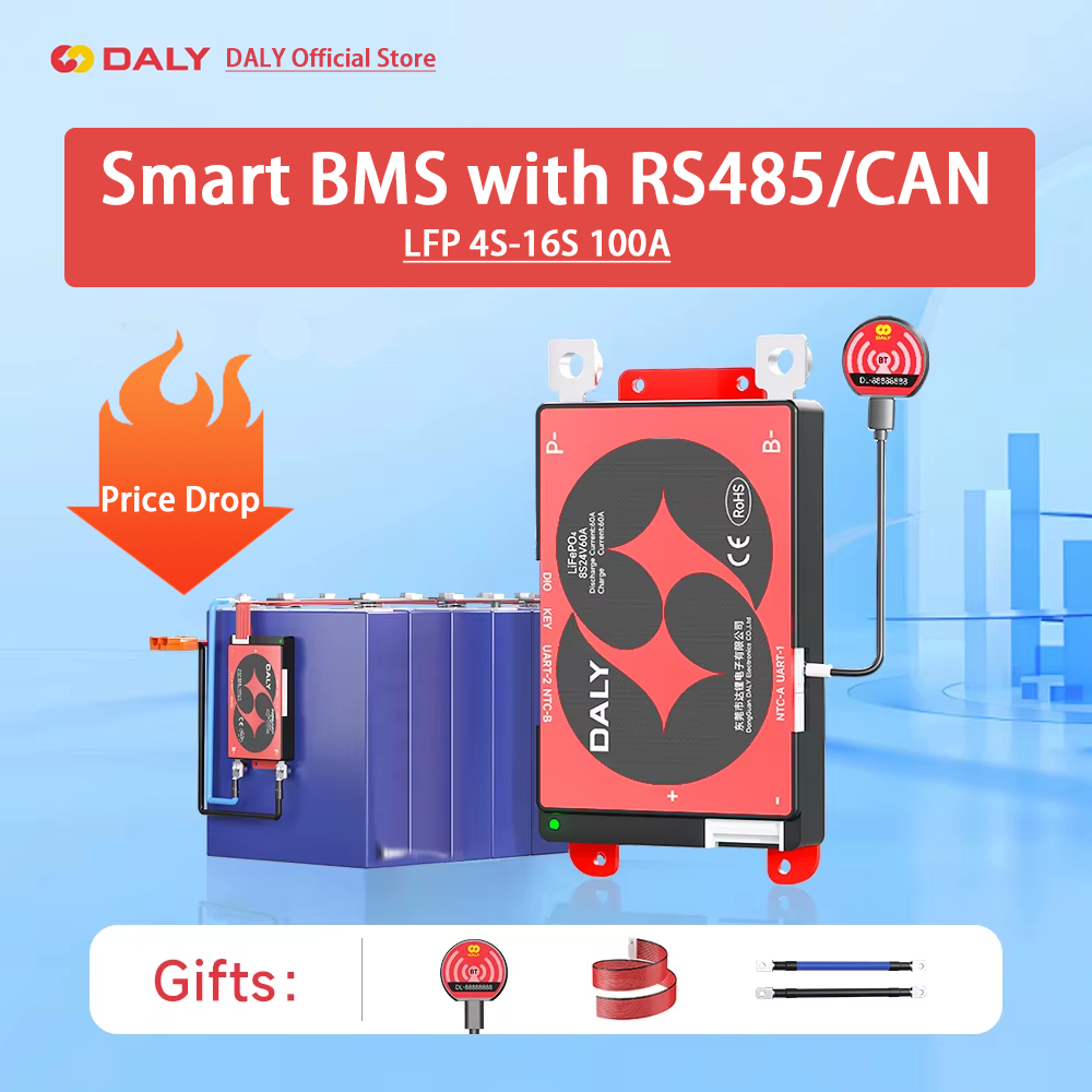 Daly Smart BMS 4S Lifepo4 12V  - Proto Board recensie en prijs