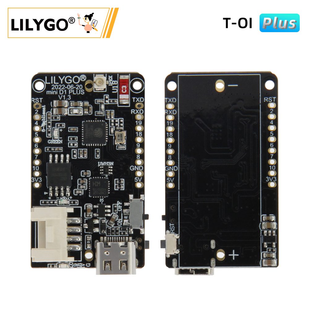 LILYGO® TTGO T-OI Plus ESP32-C - Esp32 Battery Holder Lipo recensie en prijs