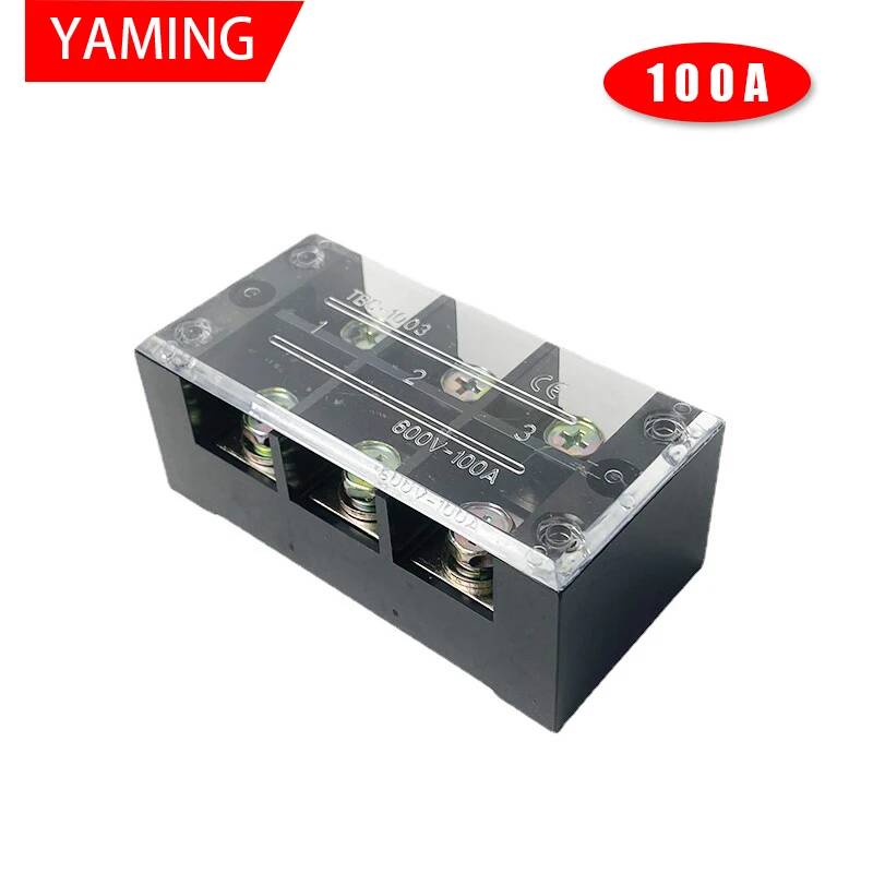 2 stks TBC-1003 100A 3 P 600 V - Screw Terminal Block recensie en prijs