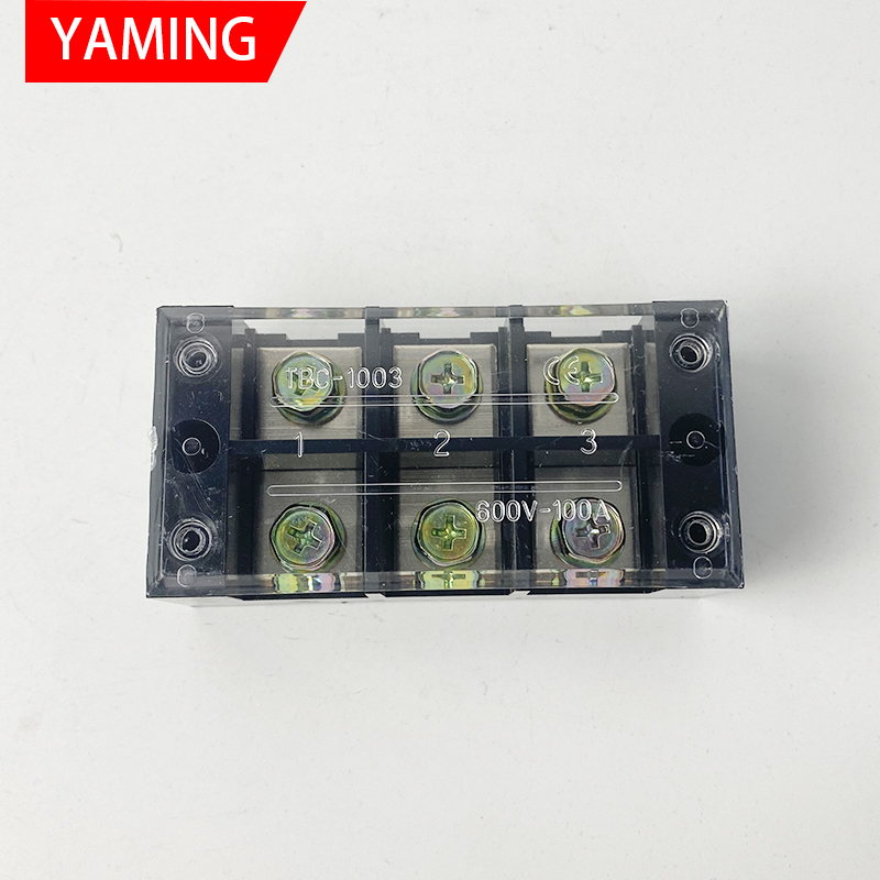 2 stks TBC-1003 100A 3 P 600 V - Screw Terminal Block recensie en prijs