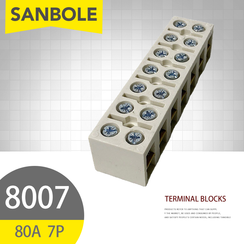 10 stks 80A/7 P aansluitblokke - Screw Terminal Block recensie en prijs
