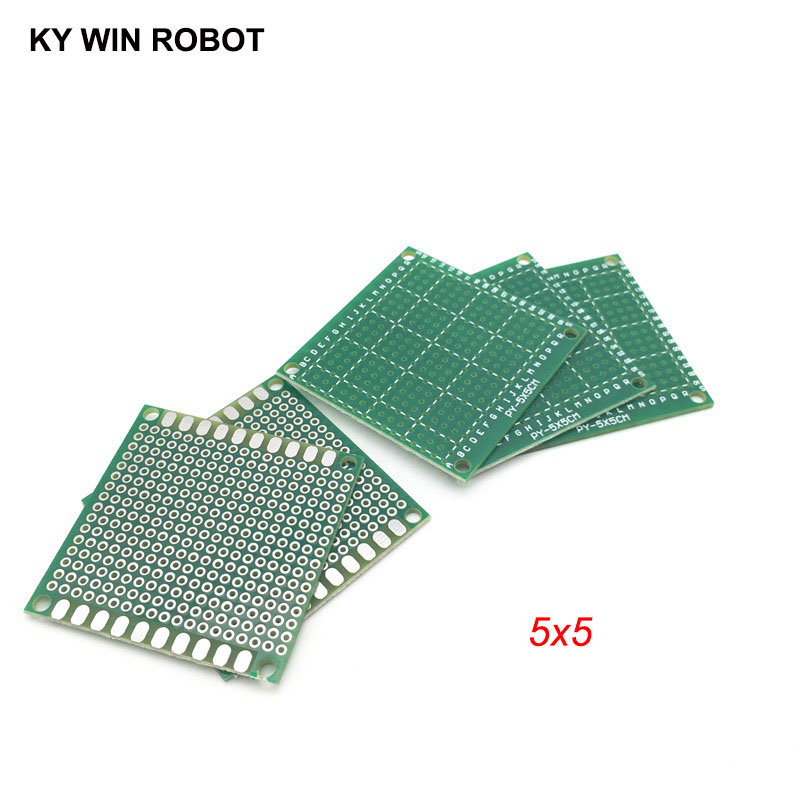 5Pcs 5X5Cm 50X50 Mm Enkelzijdi - Pcb Prototyping Board recensie en prijs