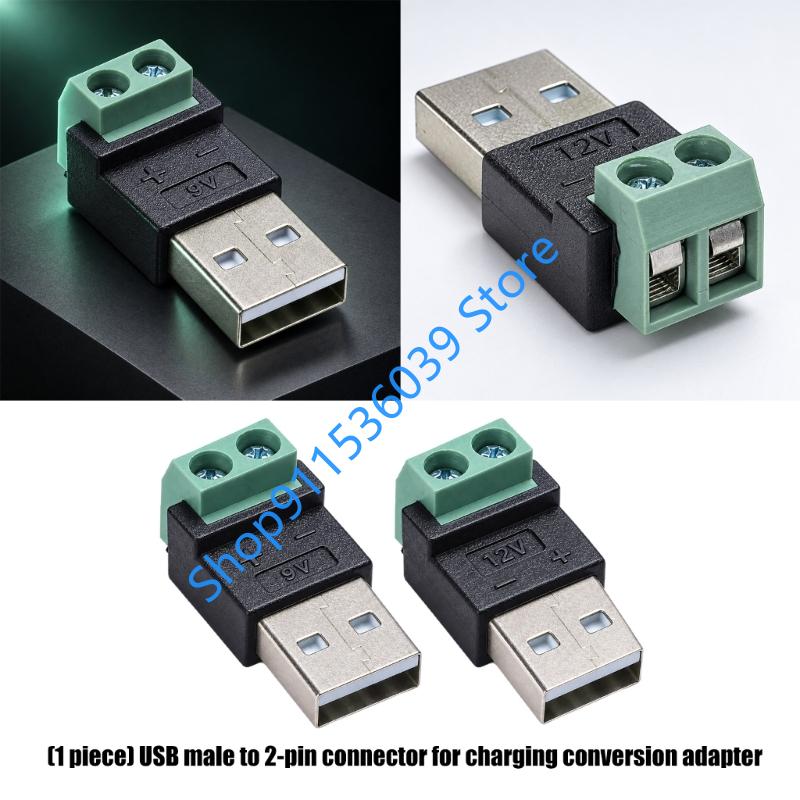 9V 12V USB 2.0 Type A mannelij - Screw Terminal Block recensie en prijs