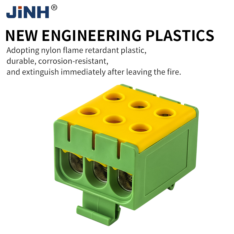 JINH JHT5-35/50 Din Rail 3-In  - Screw Terminal Block recensie en prijs