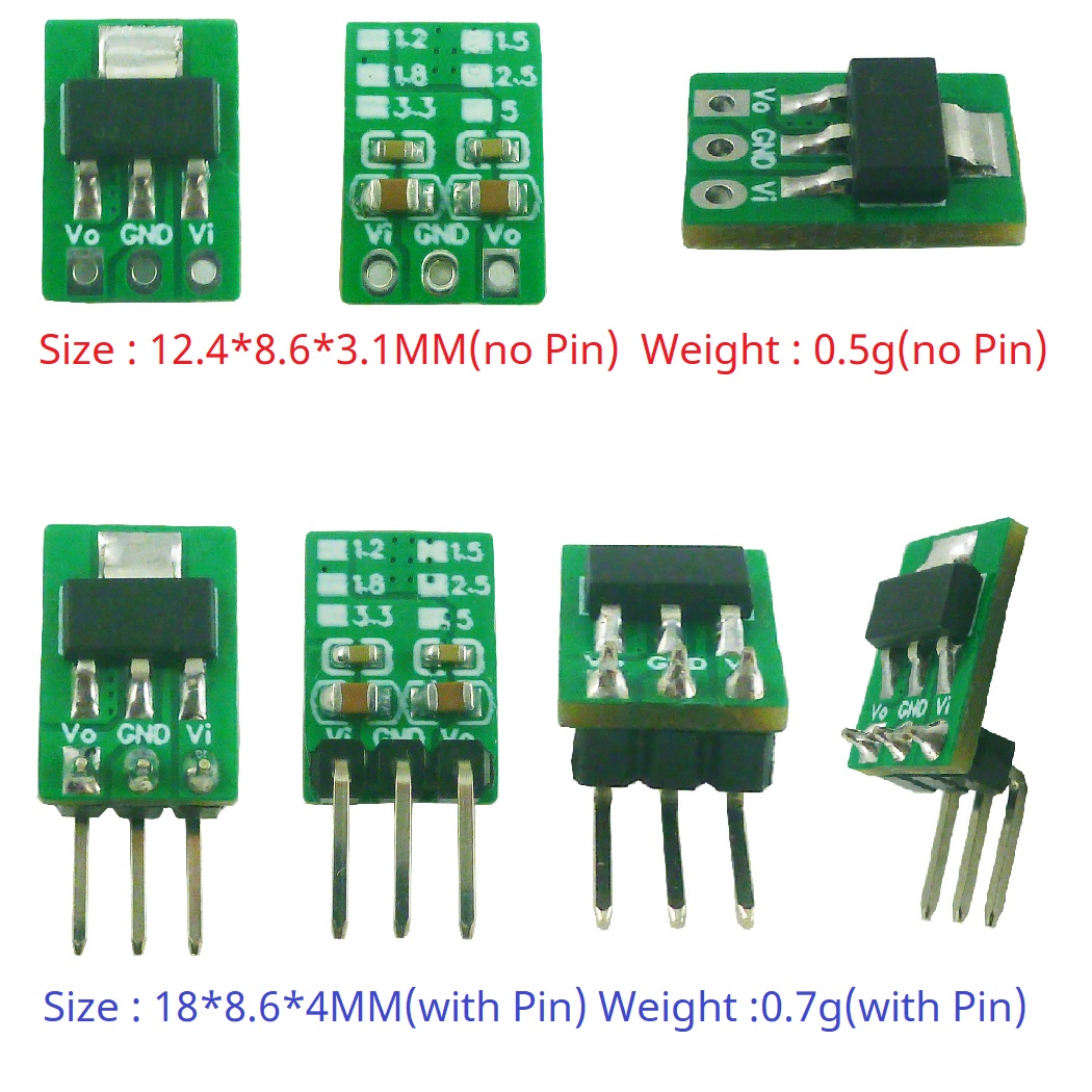 AMS1117 7805-compatibele LDO-m - Ams1117 Module recensie en prijs