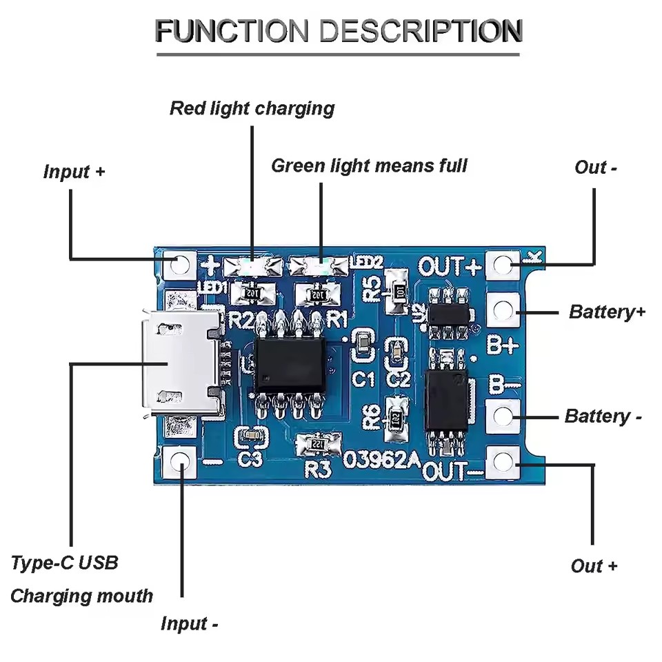 1-20 Stuks Type-C/Micro/Mini U - Tp4056 Module recensie en prijs