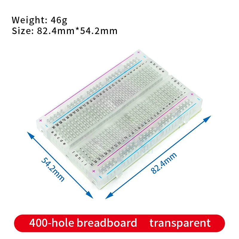 400 Punten Solderless Pcb Brea - Breadboard 400 Point recensie en prijs