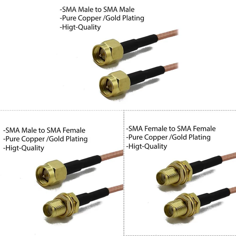 Premium RG316 SMA naar SMA Ste - Jumper Wire Kit recensie en prijs