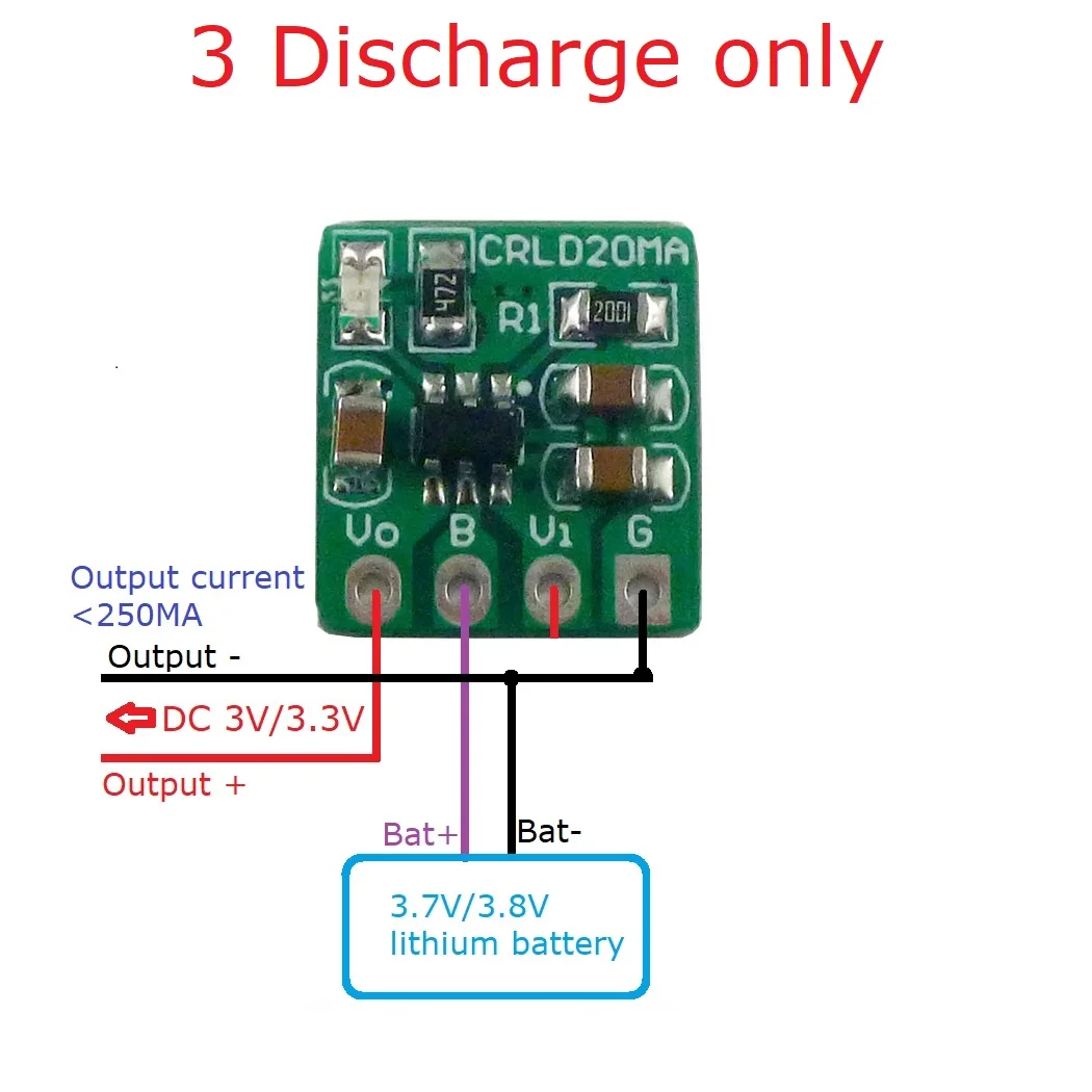 5X CRLD20MA Mini 2-in-1 3.7V 3 - Li Ion Charger Module recensie en prijs