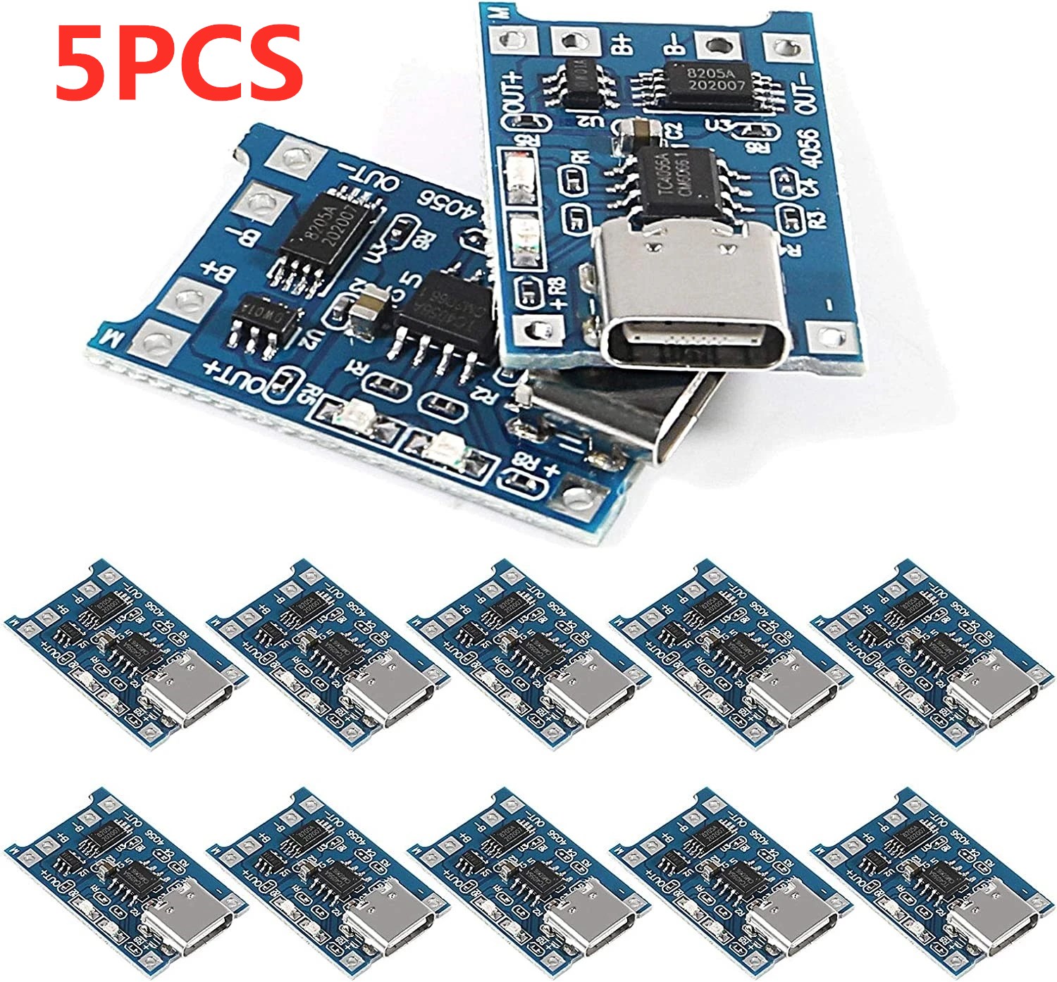 2/5 ST Type-C Micro Mini 5V1A  - Tp4056 Module recensie en prijs
