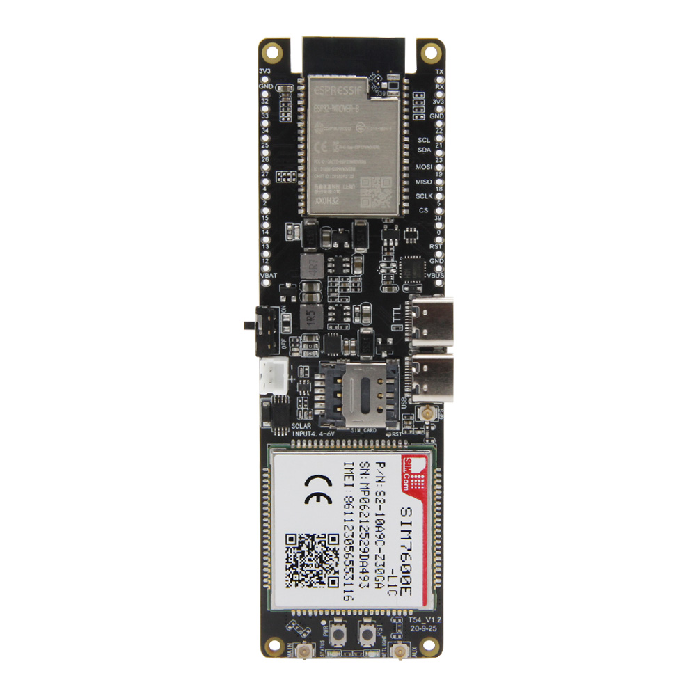 Lilygo®Ttgo T-SIM7600E-L1C 4G  - Esp32 Battery Holder Lipo recensie en prijs