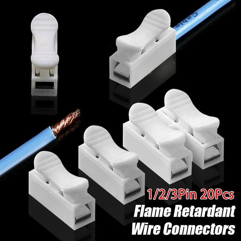 20 stuks 1P 2P 3P veerklem kab - Screw Terminal Block recensie en prijs