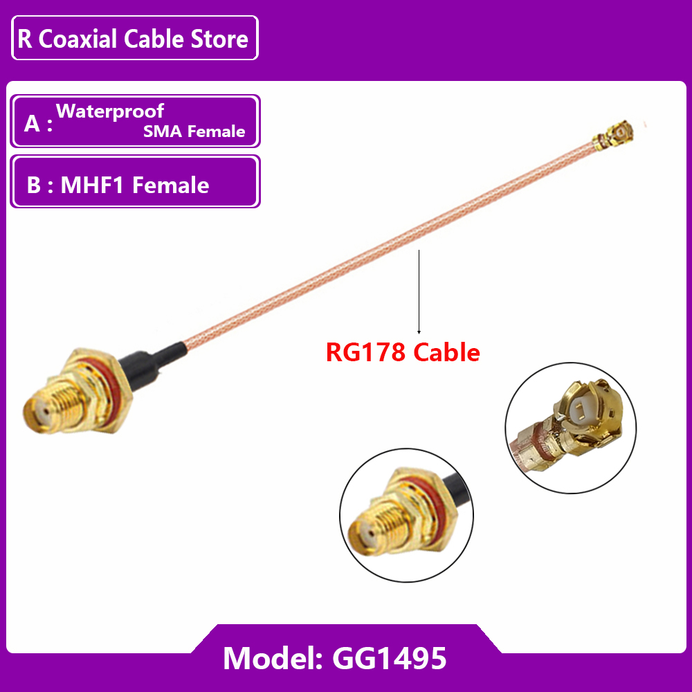 1PC UFL u.FL MHF Female naar S - Ipex Connector recensie en prijs